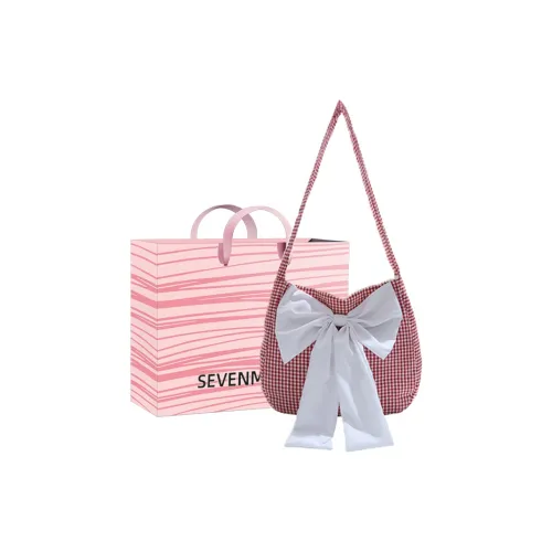 SEVENMOONS Нейлоновая Сумка через плечо Женская Красная