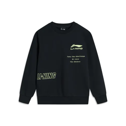 LINING YOUNG Свитшот Sports Life Collection Черный Детский