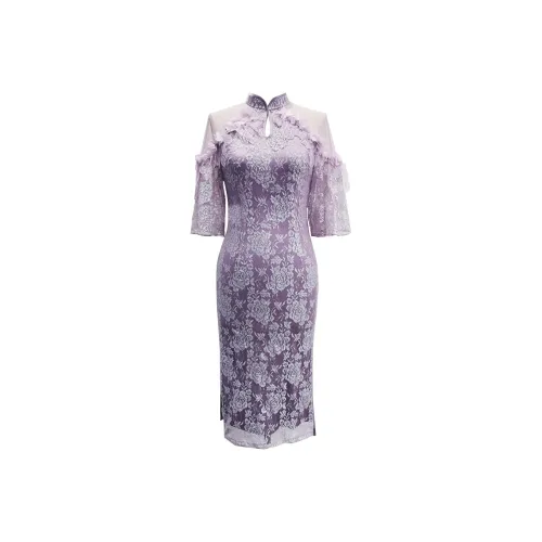 SIMEIZI Rosy Face Женские Ципао