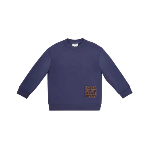 FENDI SS24 Свитшот Детский Синий