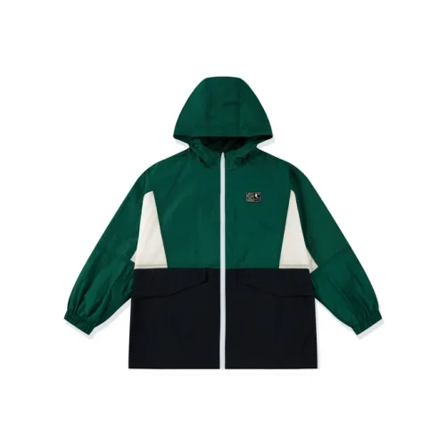 QIAODAN Куртка SS25 Verona Зеленый Cluster Синий Подростки