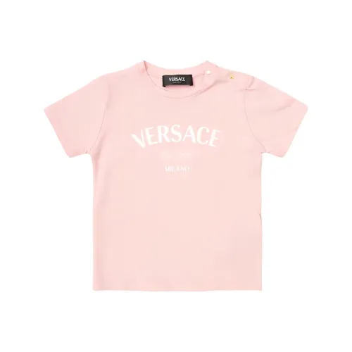 VERSACE T-рубашка T-рубашка Розовая для малышей и детей младшего возраста