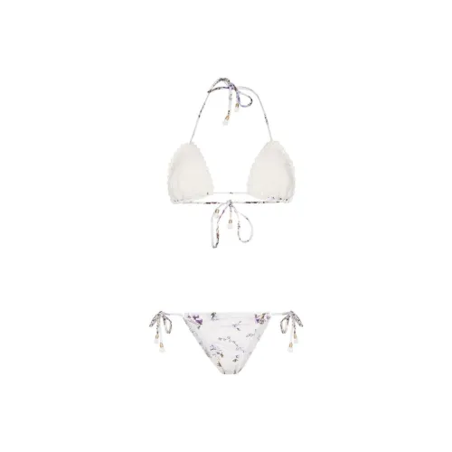 Zimmermann Бикини Женские Белые