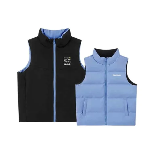 QIAODAN Пуховый жилет Черный CUMULUS Синий Подростки