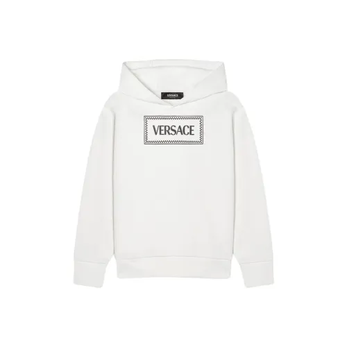VERSACE Толстовка SS24 Белый Детский