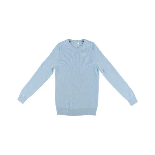 BRUNELLO CUCINELLI Синий Kids Свитера