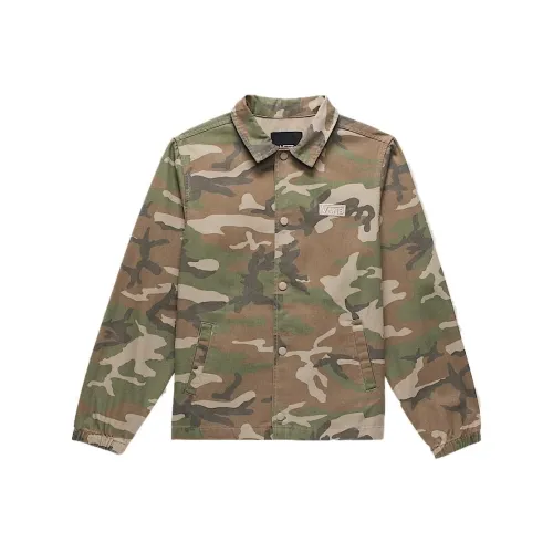 Vans Куртка Torrey Винтаж Камуфляж Коричневый зеленый Подростки