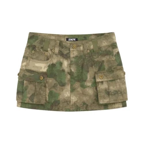 SMFK Карго Юбки Короткие Женские