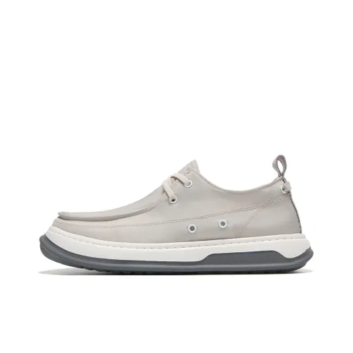 Laoks Мужские повседневные туфли Low Top Серые Мужские