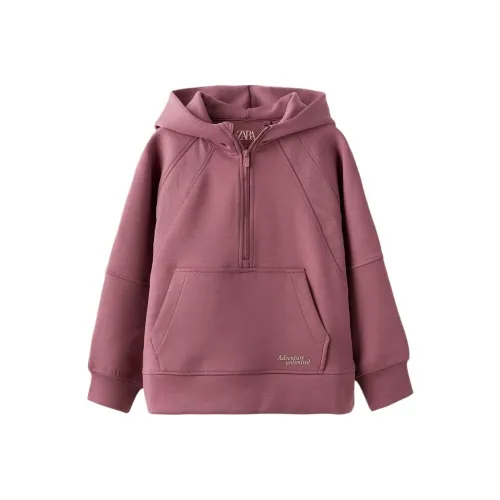 ZARA Толстовка Детская Розовая Фиолетовая