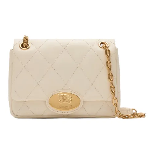 Burberry Компактная Сумка Strand Ремешок Из Кожи С Цепочкой Откидной Верх На Магнитной Кнопке Внутренний Карман На Молнии