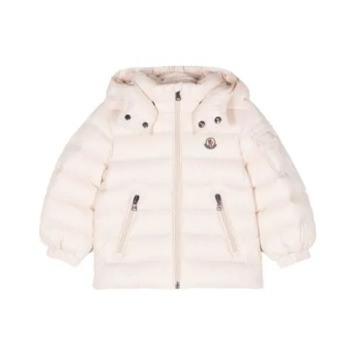 Moncler Хлопковый пуховик Розовый для малышей и детей дошкольного возраста