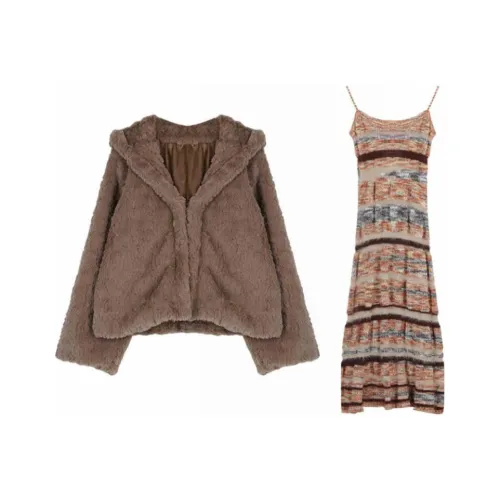 Mlpstudio Комплект с юбкой Женские Коричневый