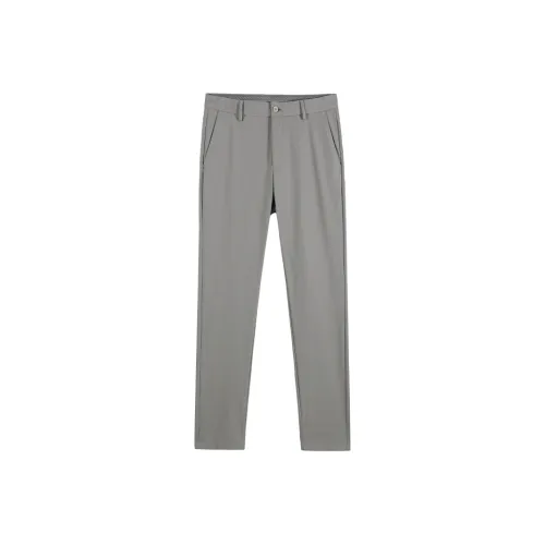 DIDIBOY Gray Men's Casual Pants DIDIBOY Серый Мужские Повседневные Брюки