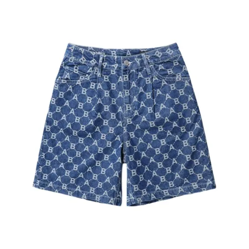 ABLE JEANS Джинсовые шорты женские вымытые светло-индиго