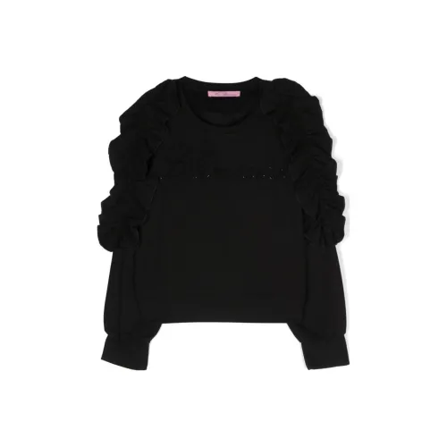 Blumarine Свитшот FW23 Черный Детский