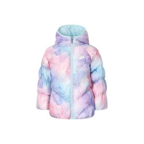 nike Пуховик Розово-синий для детей 3-7 лет
