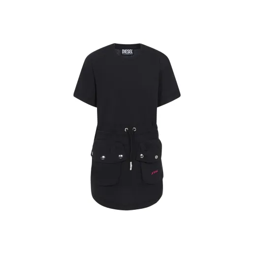 DIESEL Черное Платье для школьного возраста