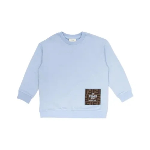 FENDI Синий Kids Толстовки