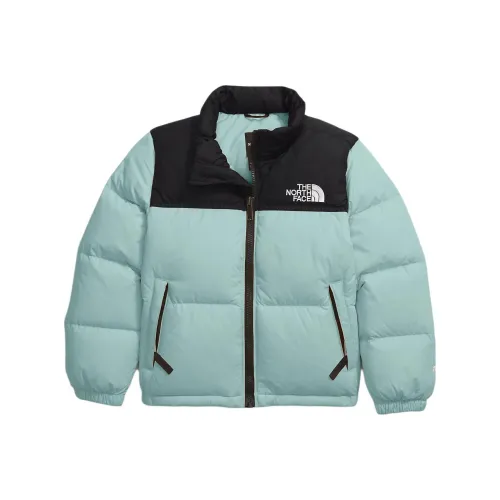 The North Face Хлопковый пуховик Сосновый зеленый для детей 3-7 лет