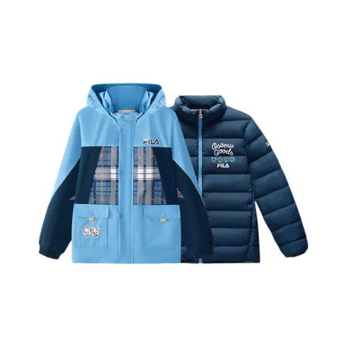 FILA KIDS Пуховик 2 предмета Комплект Индиго Аква Синий Подростки