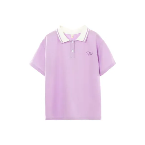 Youyou 1 Point T-Shirt Purple Teenagers