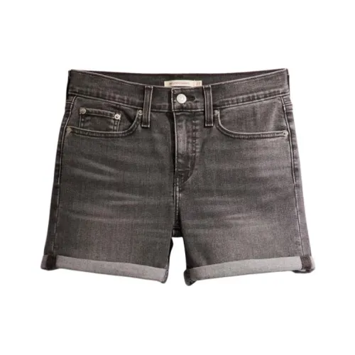 Levi's Джинсовые шорты Женские Smoke Gray