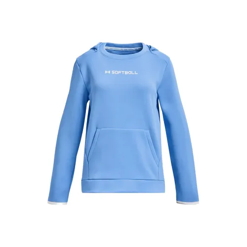 Under Armour Детская одежда Fleece® Softball Толстовка Толстовка Детская Светло-Синий