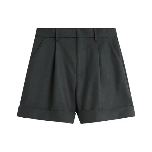 Inman Темно-серые Женские Повседневные Шорты