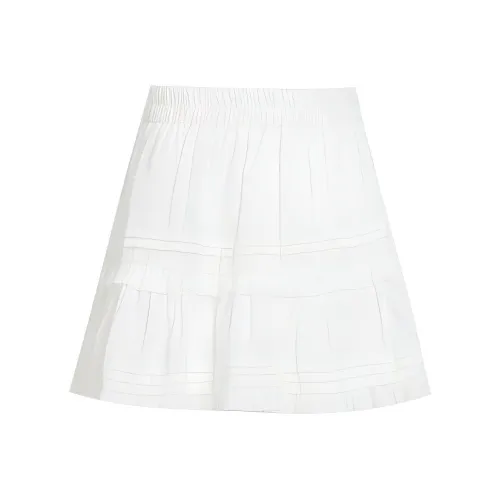 Shuhao Bai Повседневные короткие юбки Женские Белые