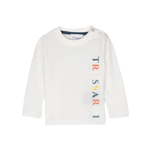 TRUSSARDI Экрю Детские Свитшоты