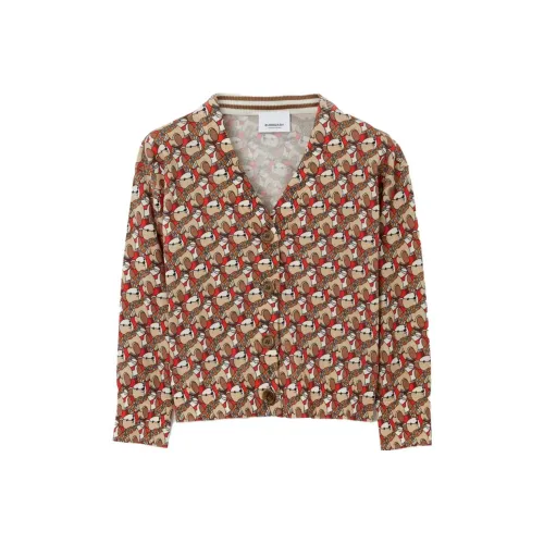 Burberry T-рубашка темно-оранжевая детская