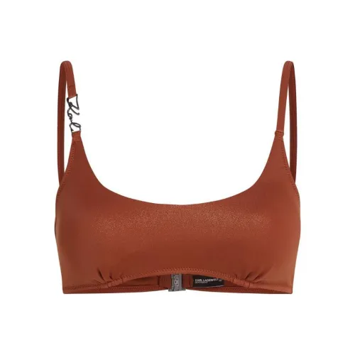 Бикини KARL LAGERFELD Женские Темно-красный