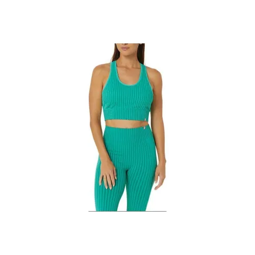Asics Спортивное белье Женское Зеленое