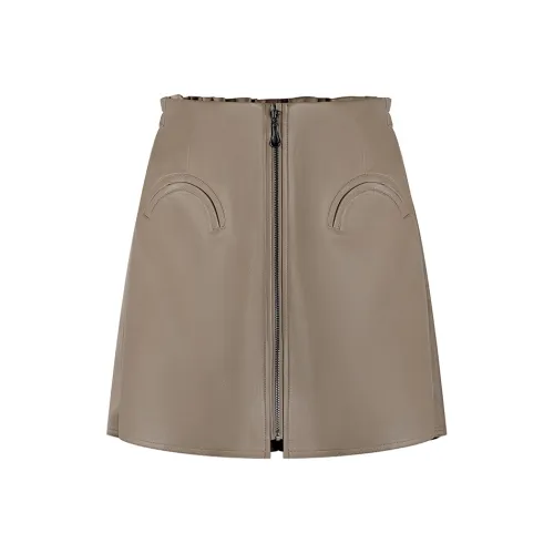 THE SEA LIFE Кожаные короткие юбки Женские