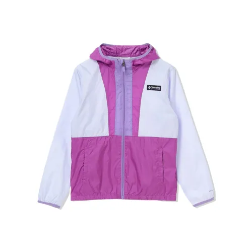 Columbia Куртки и Пальто Фиолетовый Детский