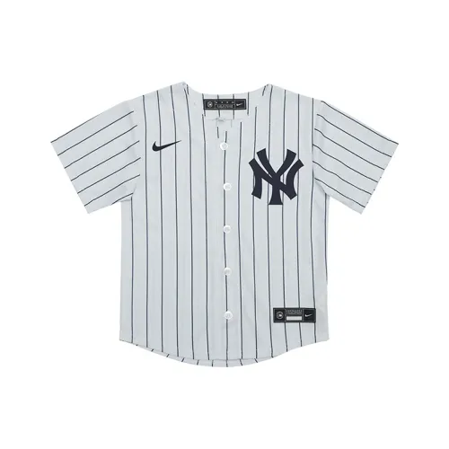 Nike Рубашка Нью-Йорк Янкис Белая Детская