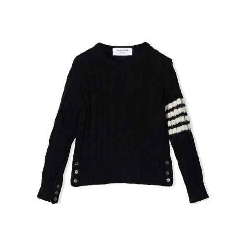 THOM BROWNE Синий Kids Свитеры