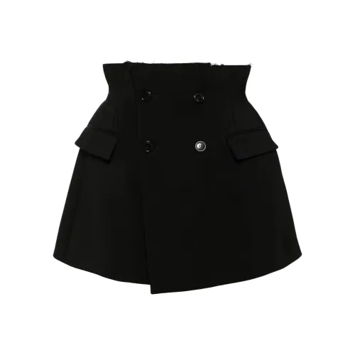 Vetements FW24 Повседневные короткие юбки Женские Черный