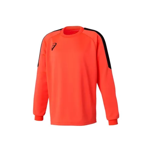 Asics Kids Одежда Футбол Wear Толстовка Детская Оранжевая