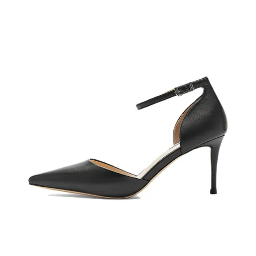 NINE WEST Высокие каблуки Черный Женский