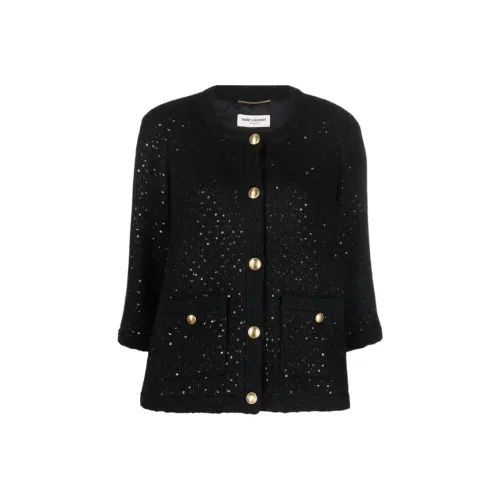 SAINT LAURENT Черные Женские Куртки