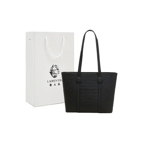 Old Man's Head Коровья кожа Сумка через плечо Стандартная Женская Черный Хаки