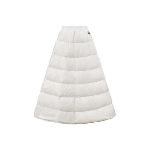 Moncler Повседневный Длинный Юбка Женская Белая