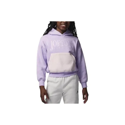 Jordan Fundamentals Свитшот Детский Фиолетовый