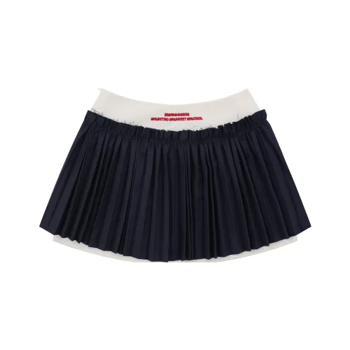 BEAR UNION Повседневные короткие юбки Женские Черный