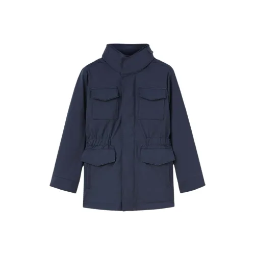 Loro Piana Морской синий Kids Куртки