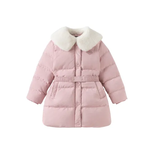 DAVE BELLA Пуховик Extreme Cold Серый Розовый Детский