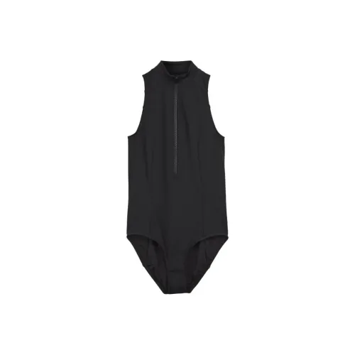 Adidas Черные Женские Ван-Пис Купальники