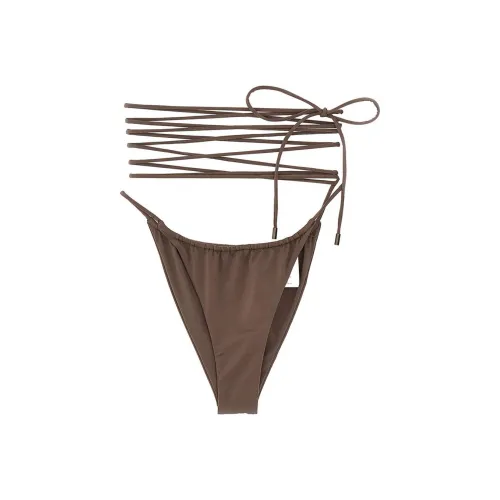 SAINT LAURENT SS23 Бикини Женские Тауповый